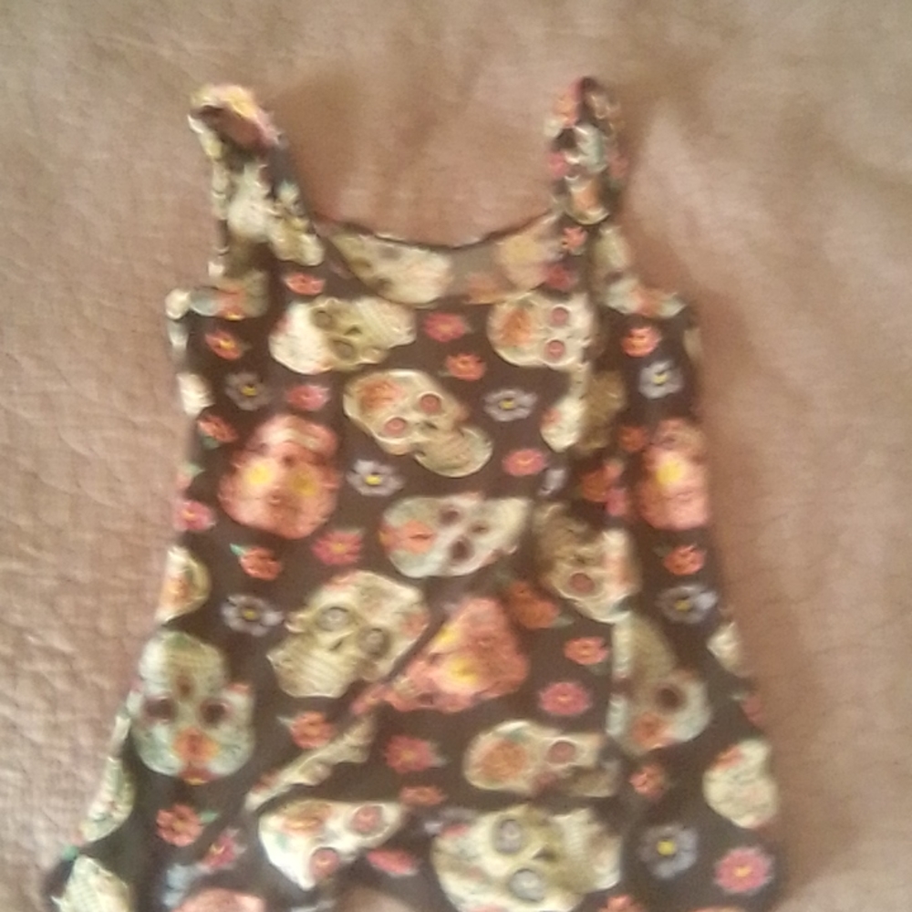 Candy skull dress
